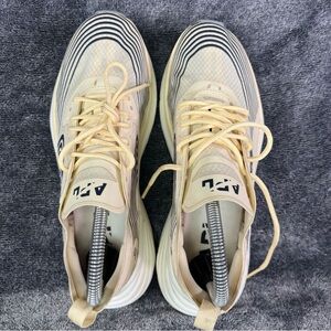 Women's APL Athletic Propulsion Labs Streamline Shoes Clear Ivory Blue Sz 7.5